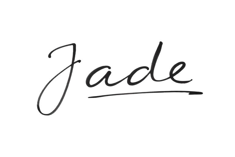 Jade's signature